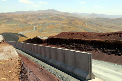 Van-İran sınırında yapılan beton duvarın 145 kilometresi tamamlandı