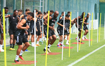 Beşiktaş, yeni sezon hazırlıklarını sürdürdü