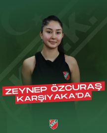 Karşıyaka voleybolda Zeynep'le  sözleşme imzaladı